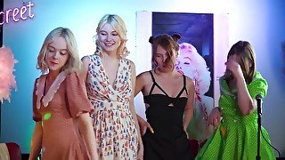 Karaoke Night (2022) Nika Murr, Nika Nut, Kami Yammy, Karolina Geiman, Lesya Milk, Sara Bork, Eva Barbie, Jolie Butt [telegram : Smdevilshares] - Teaser Video