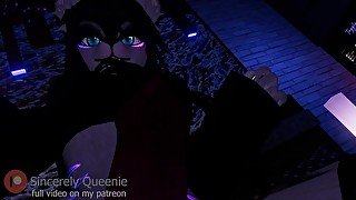 Mouse Girlfriend fucks your throat and cuddles you afterwards - ASMR - Yiff - Futanari - POV