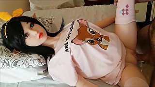 Amelia as ELF Snow White Real Girl Voice Anime Sex Doll Fairy Creampie Anal Pussy Kawai Cute Home