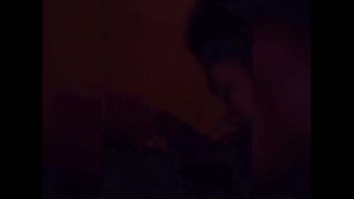 Latina deep throating black delivery driver