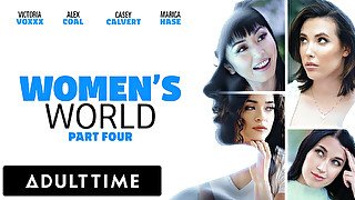 ADULT TIME - WOMEN'S WORLD Casey Calvert, Victoria Voxxx, Alex Coal, and Marica Hase - 4