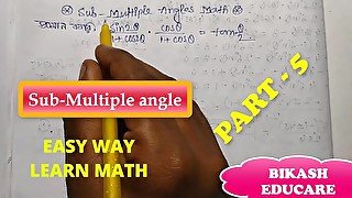 Sub Multiple Angles Class 11 math prove this math Slove By Bikash Educare Part 5