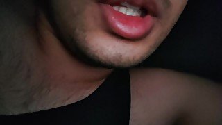 Cute Daddy with Pink Lips asks about your day  ASMR  Relaxing (use headphones)