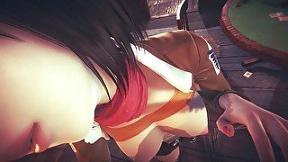 [ATTACK ON TITAN] POV You found Mikasa at the bar (3D PORN 60 FPS)