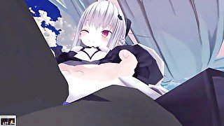 VRChat Made the maid growth!