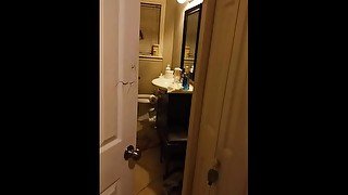 filmed in restroom part2