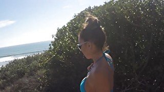 Jessica Beach Public POV Amateur Teaser