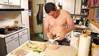 NakedChef: Thai Shrimp Salad with Candied Peanuts (Watch me poorly toss a salad)