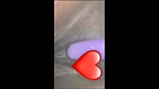 Wet Pussy in Shower with Vibrator