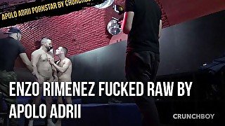 Enzo Rimenez fucked raw by Apolo Adrii