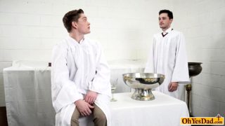 Altar boys fool around and enjoy raw sex