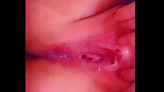 cum fuck my creamy pussy with me? Closeup ASMR wet pussy