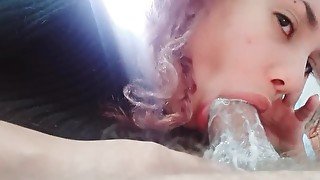 monster creampie with ebony teen slut looking at camera seeing huge cumshot,she beautiful🍆🥛🥛🥛💦