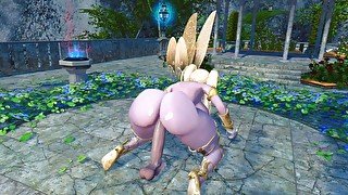 Skyrim THICC Perla Dancing Cock Loving Fairy