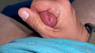 ASMR Jackoff Solo Male Thick Cock Masturbation Part 1