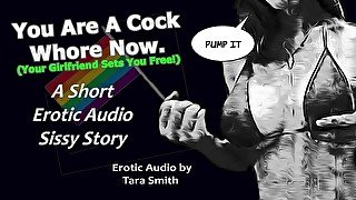 You're A Cock Whore Now A Short Sissy Erotic Story by Tara Smith Gay Encouragement Sex Positive