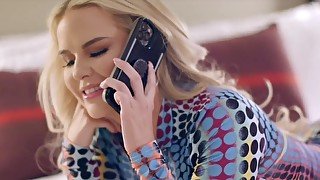 Creampie for a blondie from a huge black boner in HD