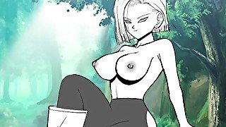 Kamesutra DBZ Erogame 87 Exhibitionist Blonde