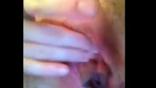 Nervous Teen Bates Huge Clit For Her BF