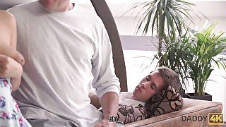 Olde man and his young boy fuck each other hard in a Czech DADDY4K scene