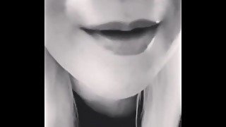 Up close lip sync with teeth