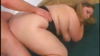 Hot Fat BBW Ex GF with shaven pussy getting fucked-2