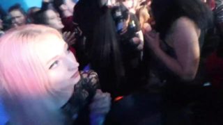 Clubbing, spanking her ass, smoking. Vlog