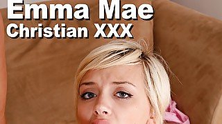 Emma Mae & Christian XXX standing 69 fuck facial