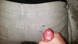 Cumshot on cords