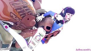 Roadhog obliterates D.va