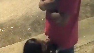 Suck prick on the street of trinidad