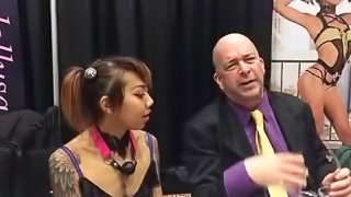 Kimberly Chi w/ Jiggy Jaguar AVN 2017