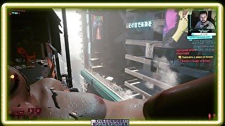 a glitch with a weapon  cyberpunk 2077