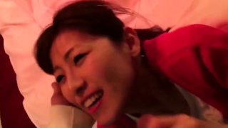 japanese cheating girl blow job