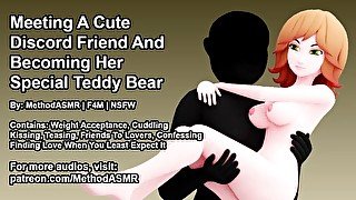 Meeting A Cute Discord Girl And Becoming Her Special Teddy Bear Boyfriend