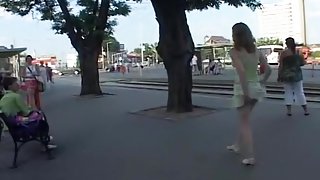 Crazy flashing movie with public scenes 4