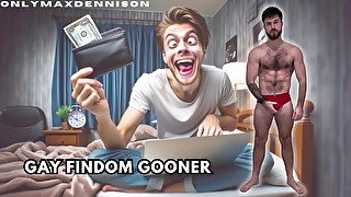 Gay findom gooner