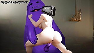 Grimace X Tv Woman Skibidi Toilet Porn hentai