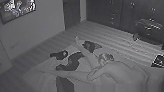 CCTV Captures Couple Burning Off Calories The Old Fashion Way Before Bed