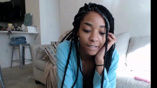 black girl cumshow