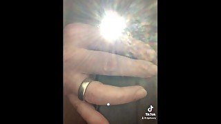 TikTok nude lens flare