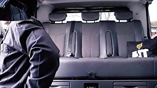 VIP SEX VAULT - Barbarra Takes Her Jogging Partner's Rock Hard Cock In The Car