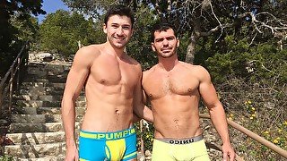 Brogan Reed and Scott DeMarco BAREBACK in Austin