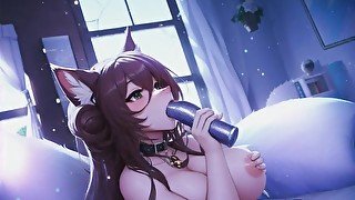 furry girls having fun at home (picture compilation 2)