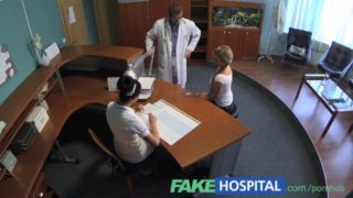 FakeHospital Lady sucks cock to save on medical bills