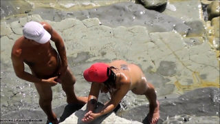 Beach Blowjob Voyeur