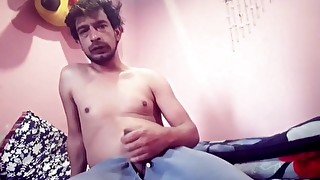 Boy masturbating hard uncontrol