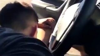 Hot guy gives me a public blowjob