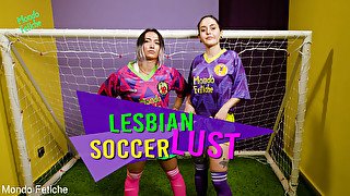 Lesbian Soccer Lust - Ava D Amore And Lucy Strawberry