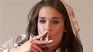 Exotic amateur Smoking, Solo Girl porn video